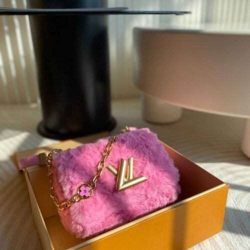 Louis Vuitton Twist MM Shearling