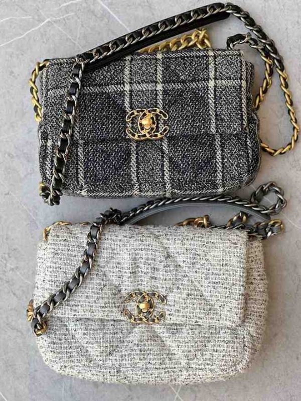 Chanel 19 Tweed Classic Flap Bag