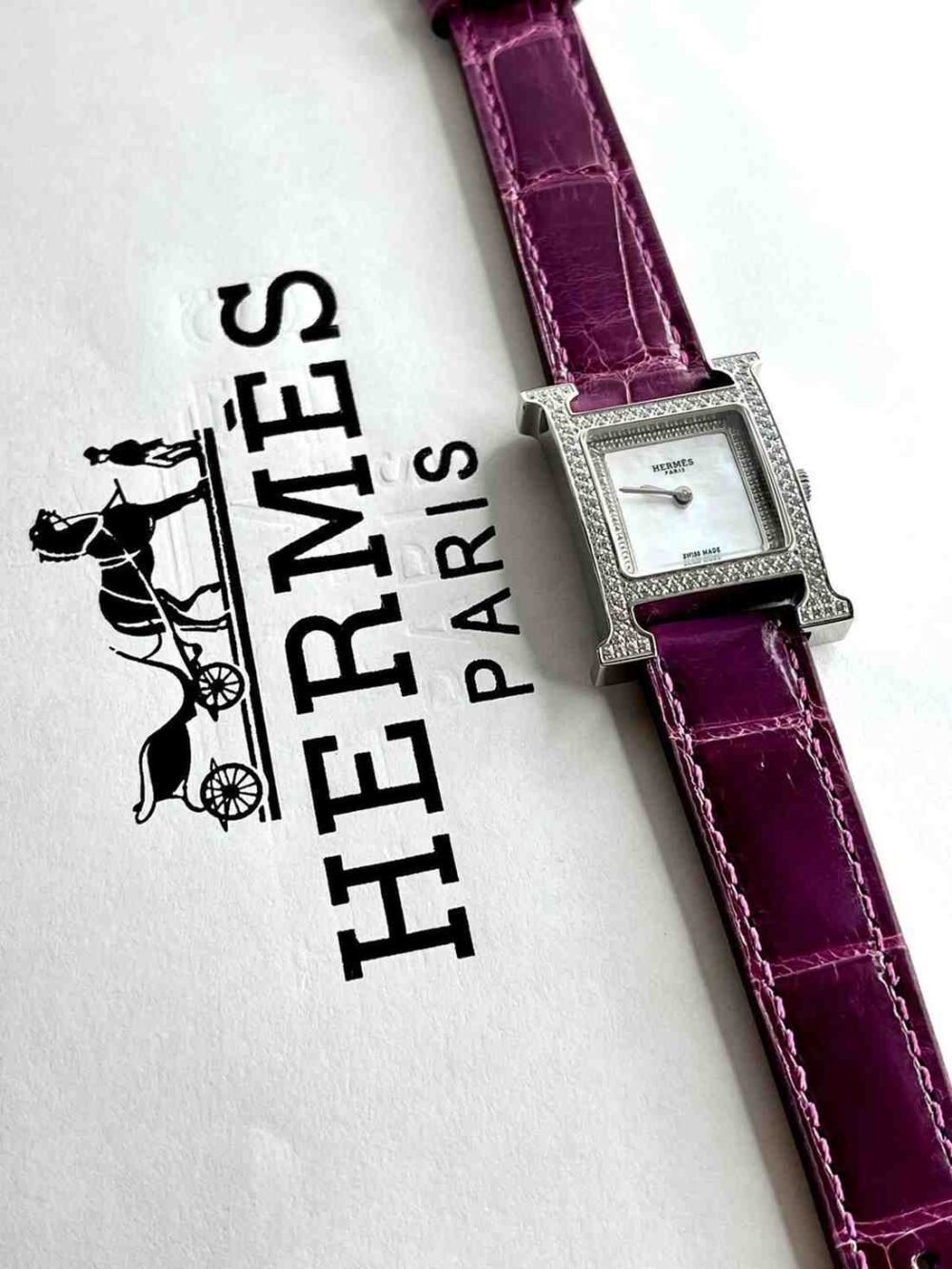 hermes heure h watch