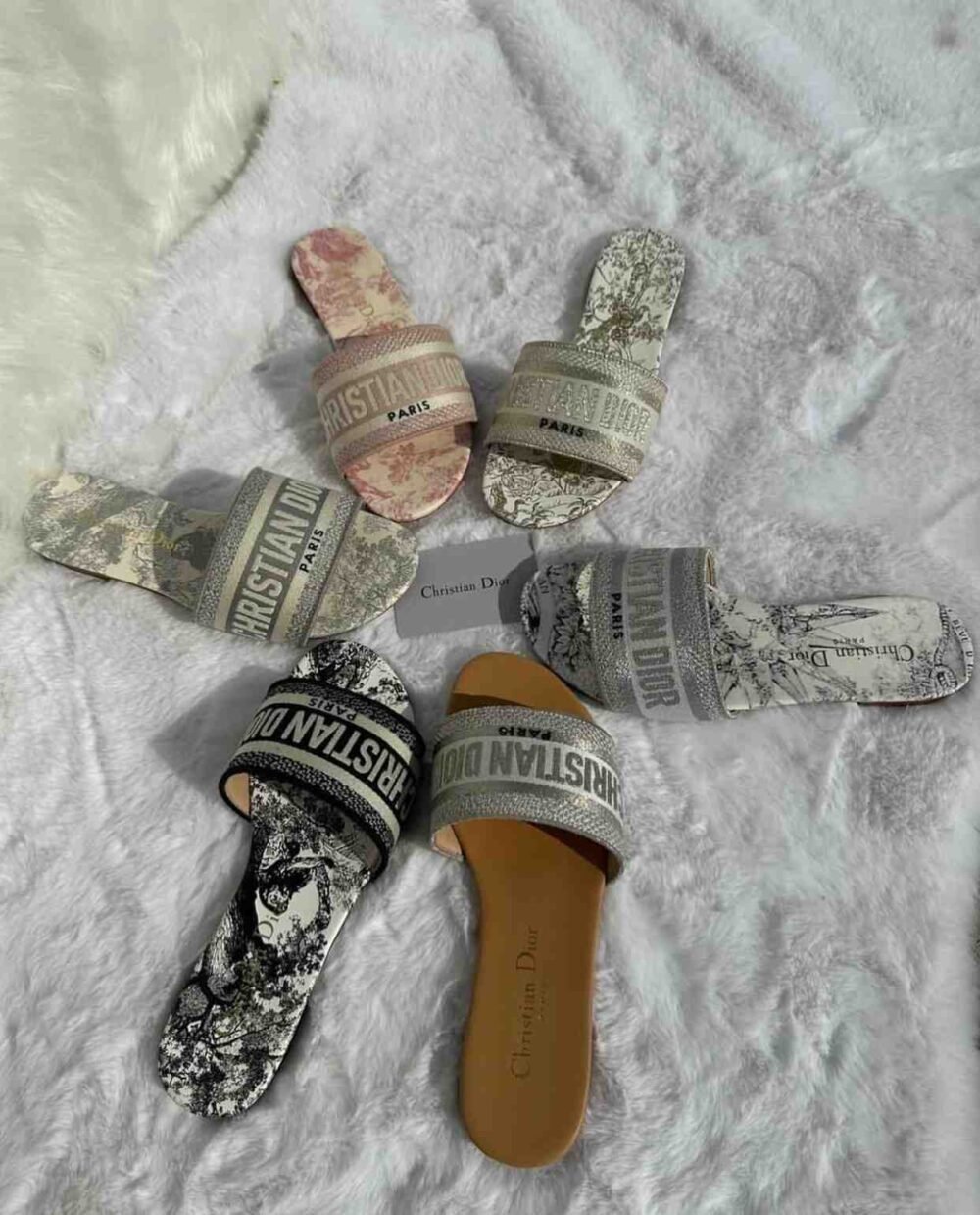 christian dior dway slides