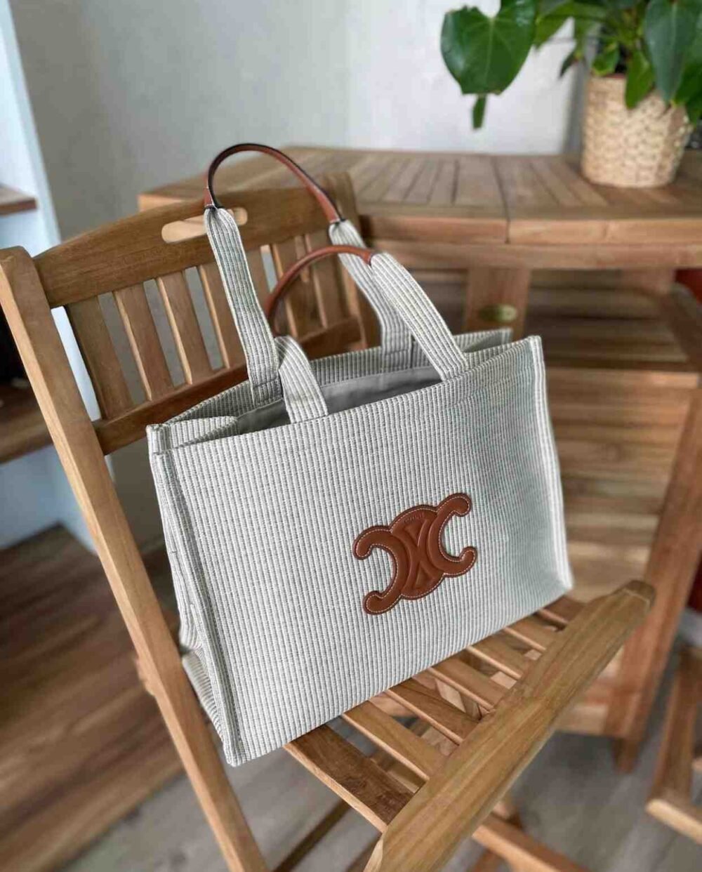 Large Celine Cabas Tote Bag