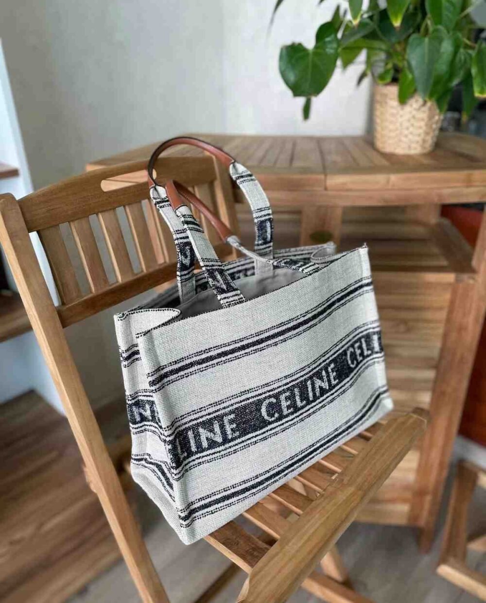 Large Celine Cabas Tote Bag