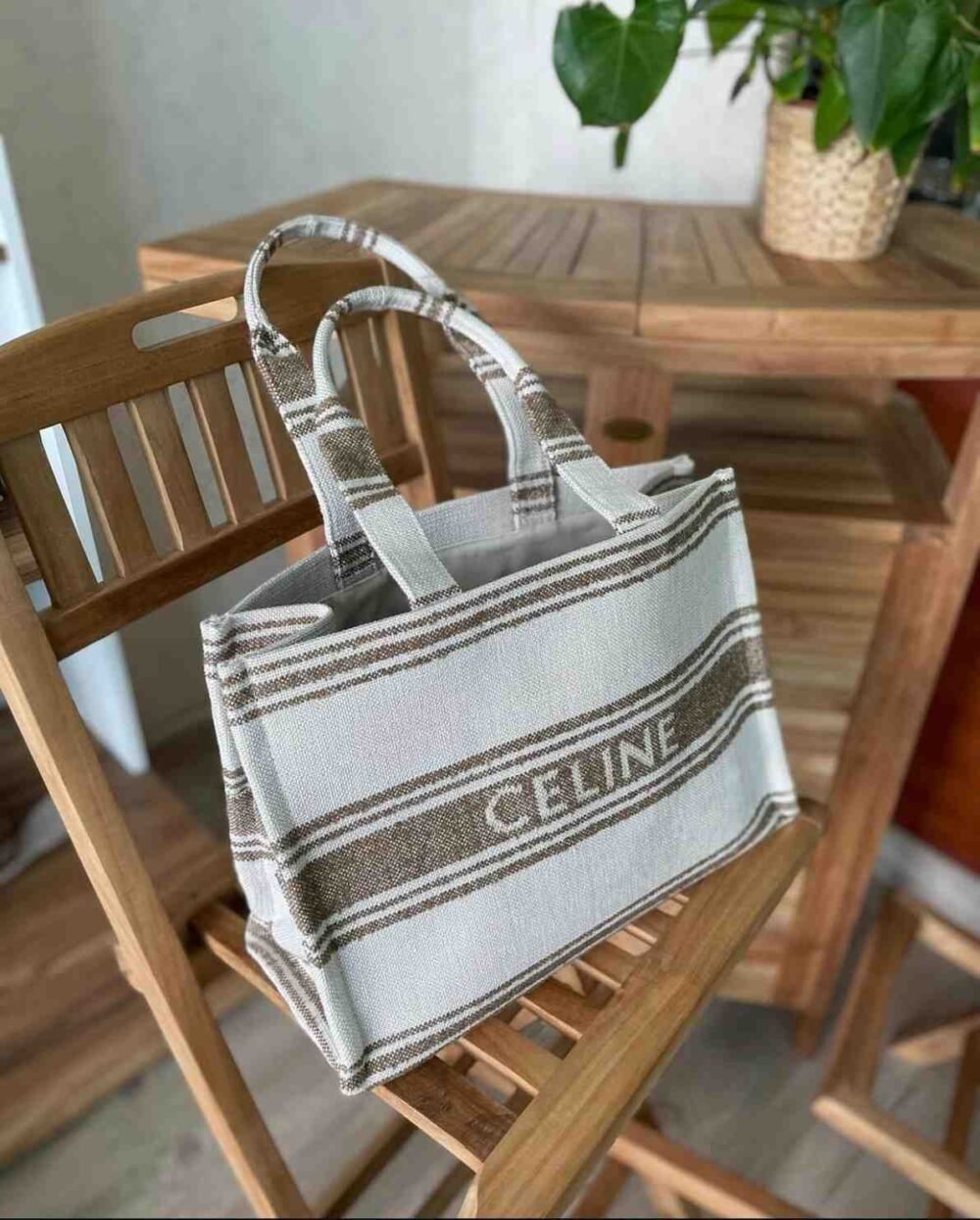 Large Celine Cabas Tote Bag