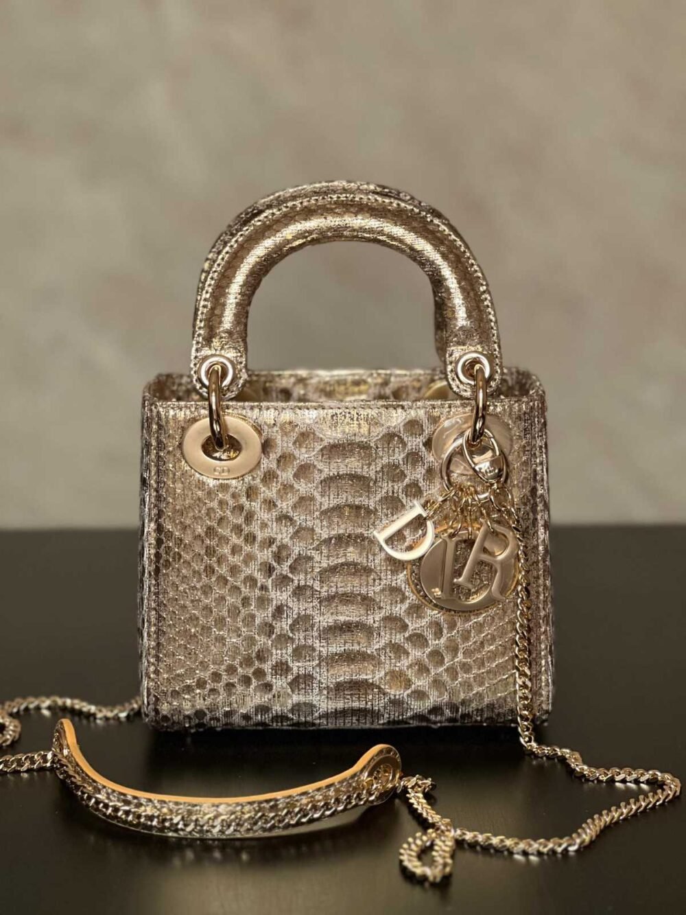 lady dior python