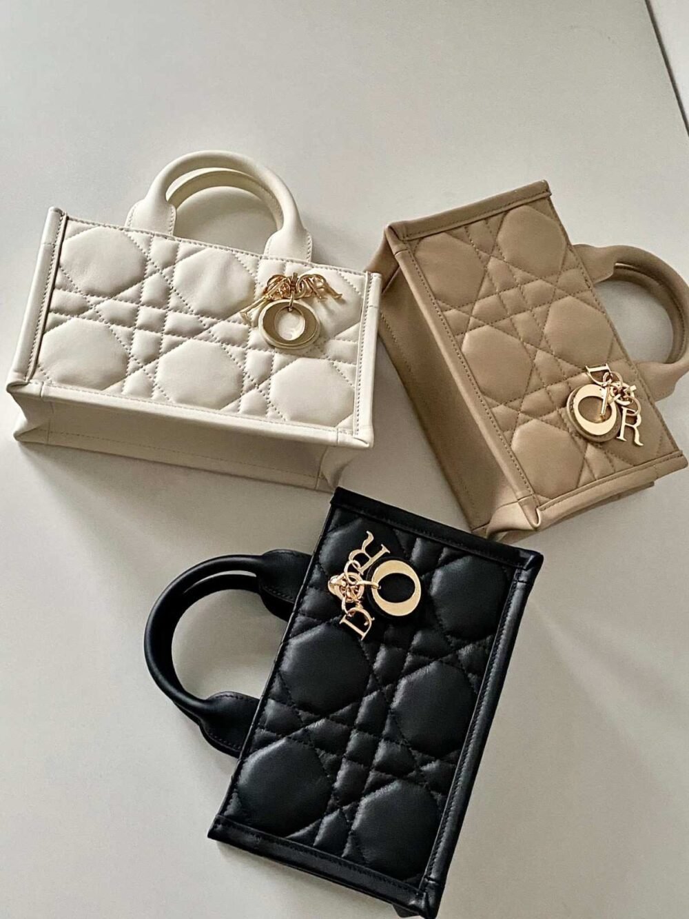 dior mini book tote bag