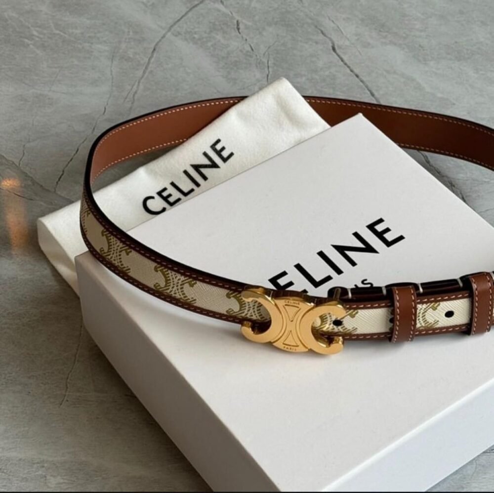 celine medium triomphe belt