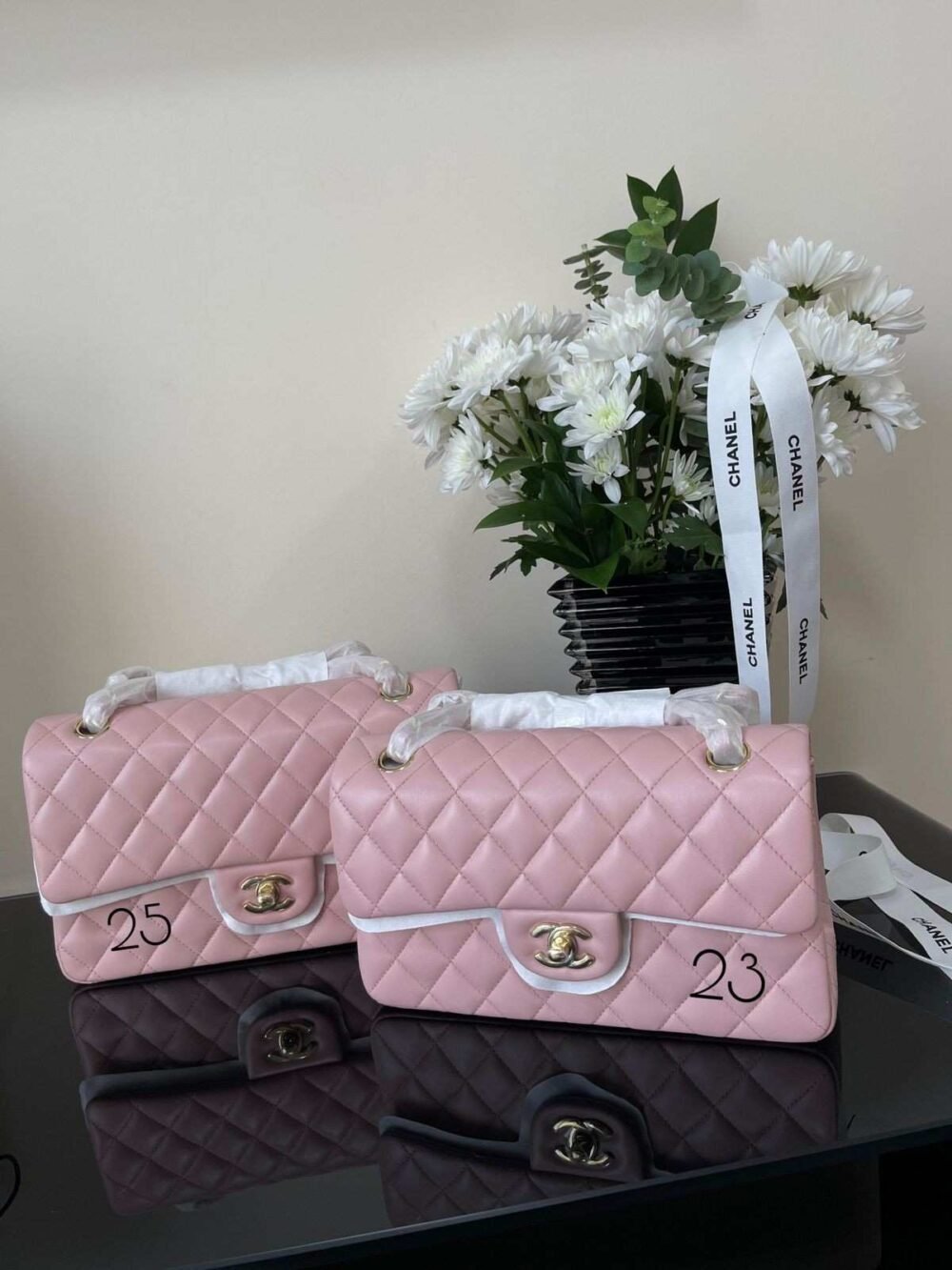 chanel classic flap caviar leather
