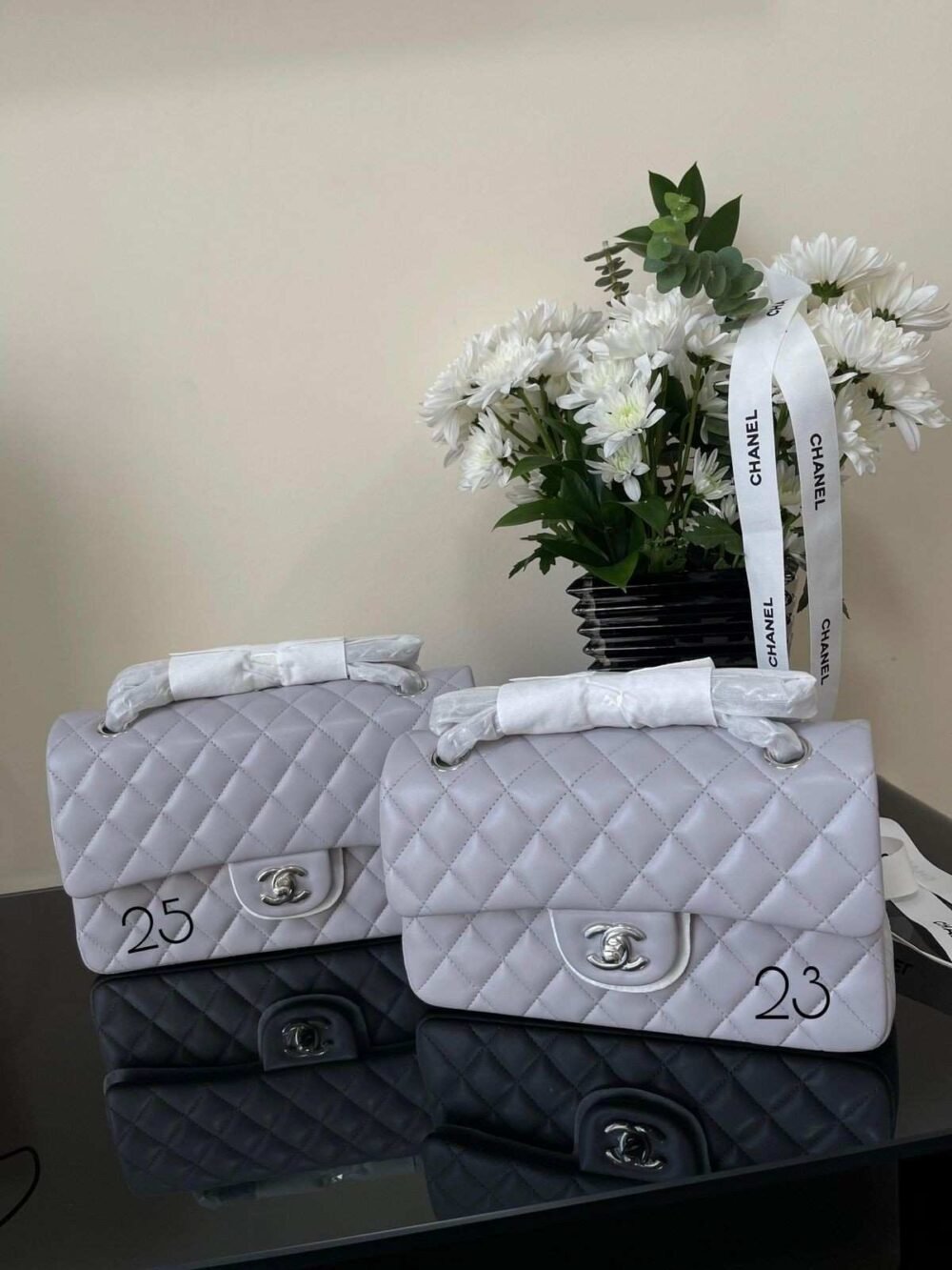 chanel classic flap caviar leather