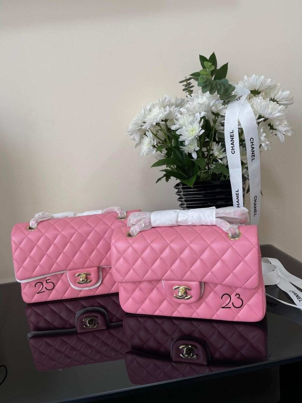 chanel classic flap caviar leather