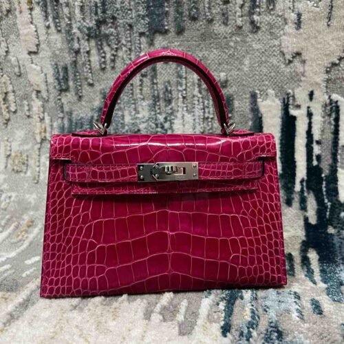 hermes kelly 20 crocodile
