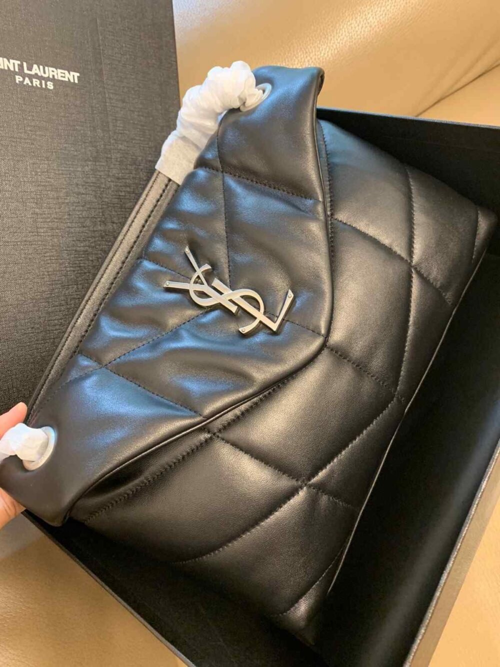 saint laurent puffer bag​