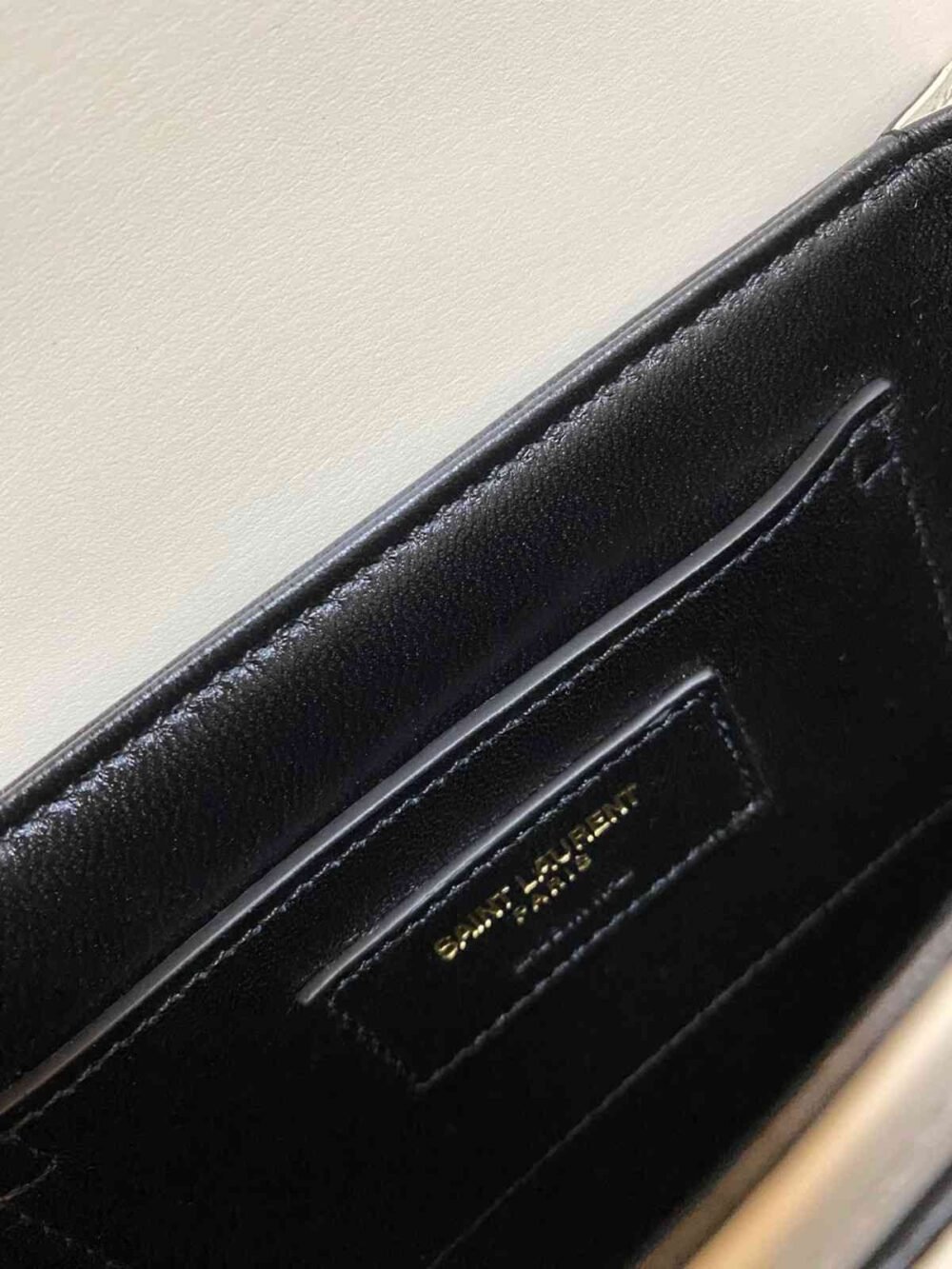 Saint Laurent Solferino Small Leather Satchel - Image 7