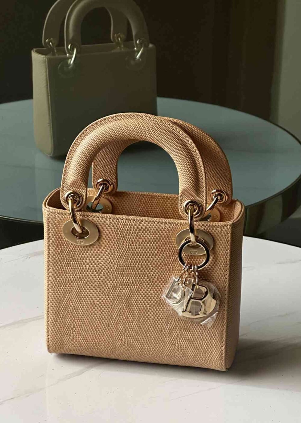 lady dior lizard