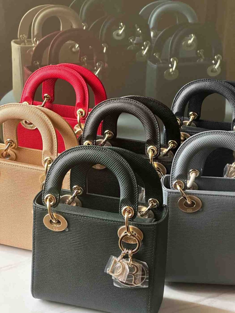 lady dior lizard