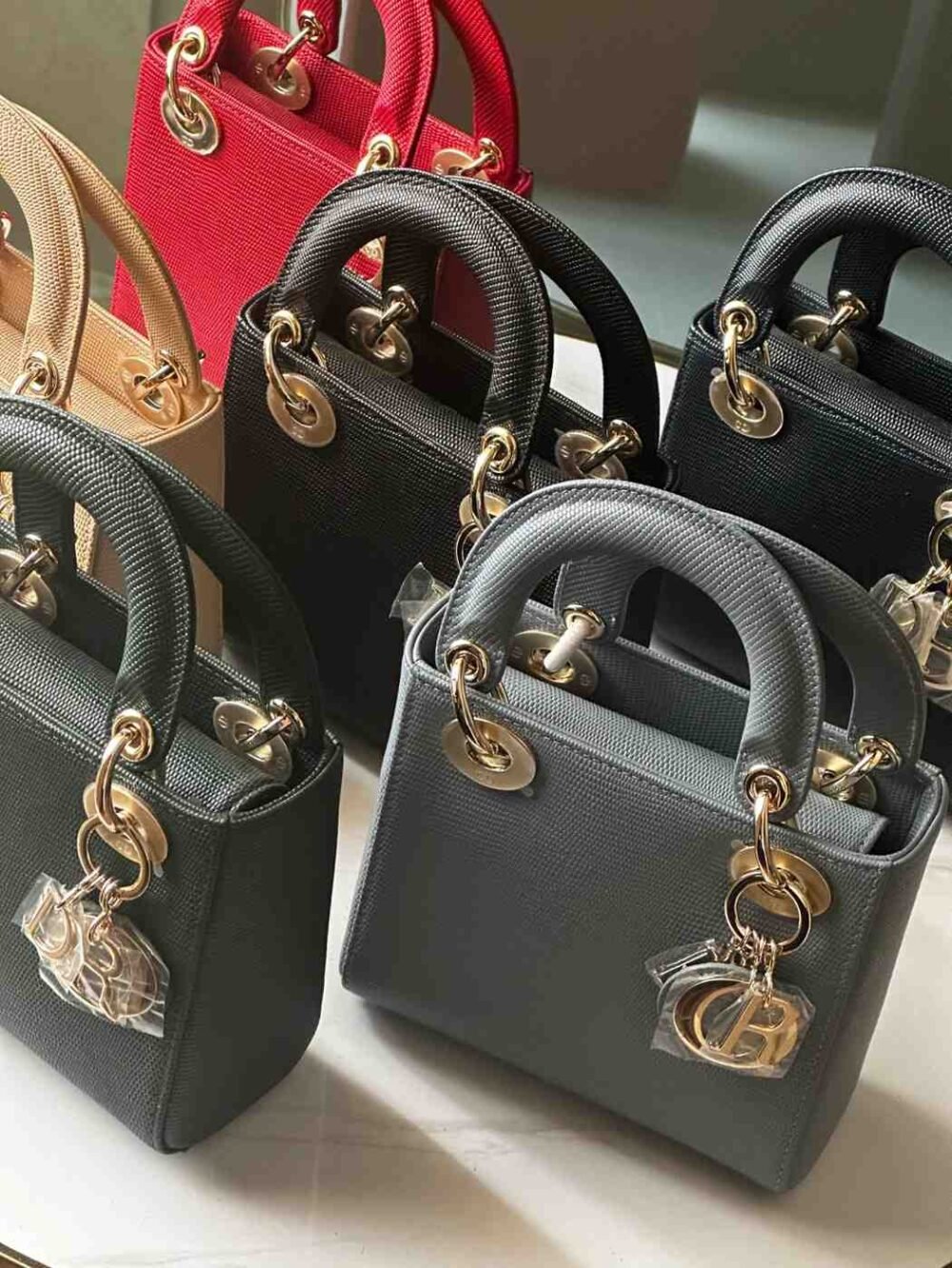 lady dior lizard