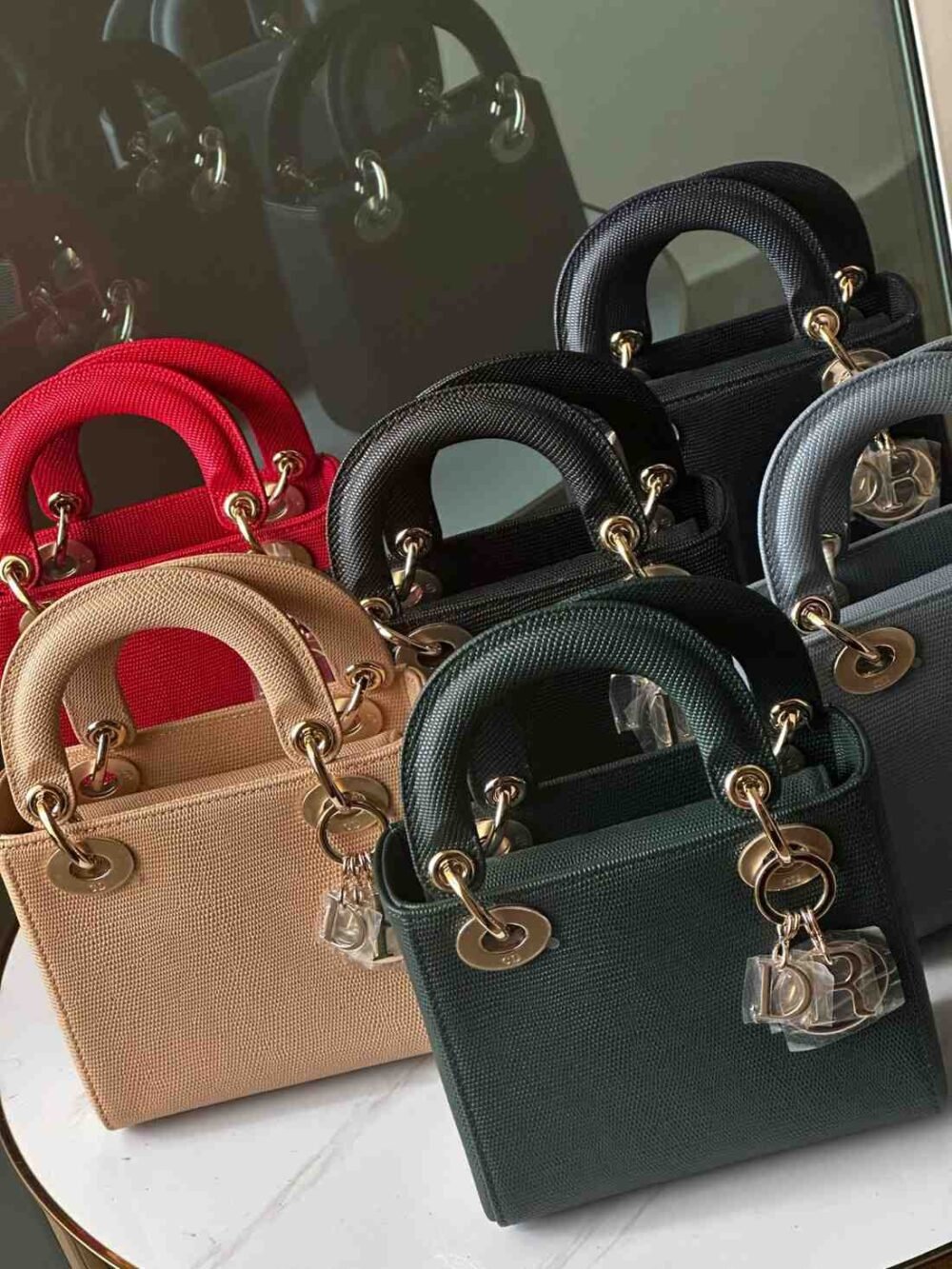 lady dior lizard