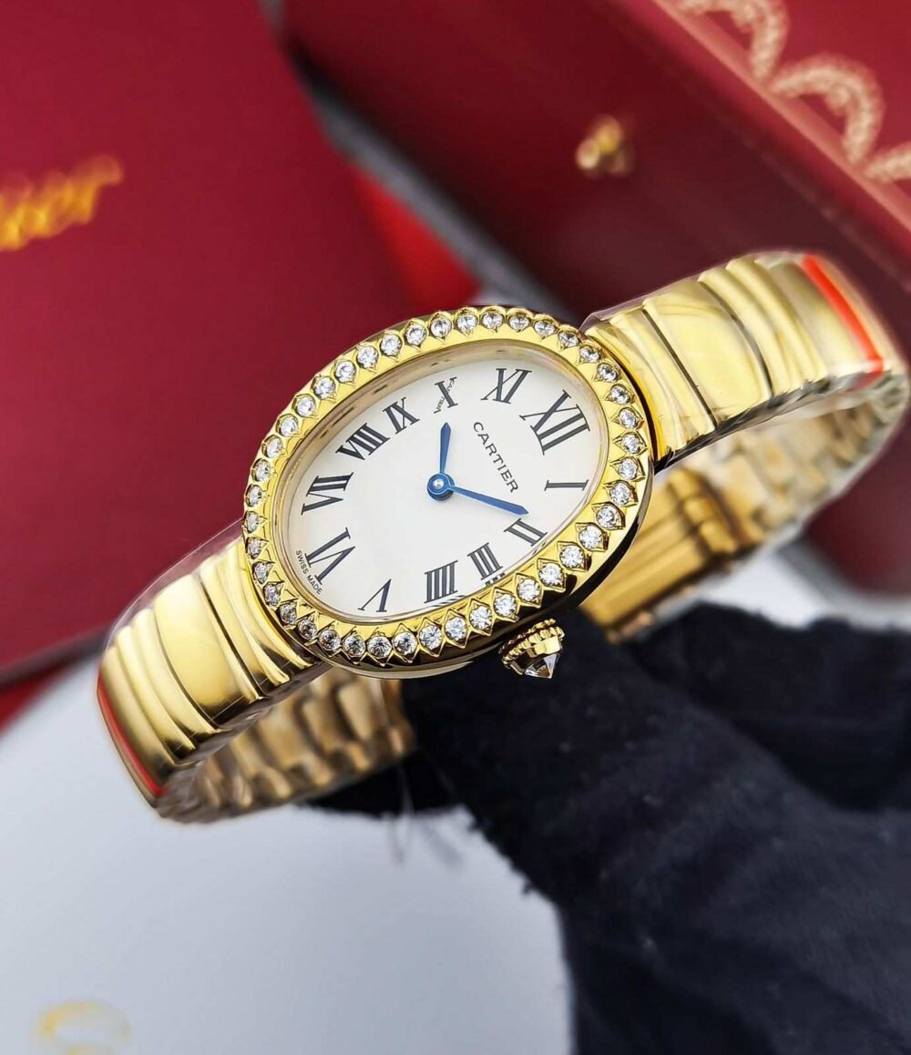 Cartier Baignoire Diamond Mini Quartz Women Watch - Image 5