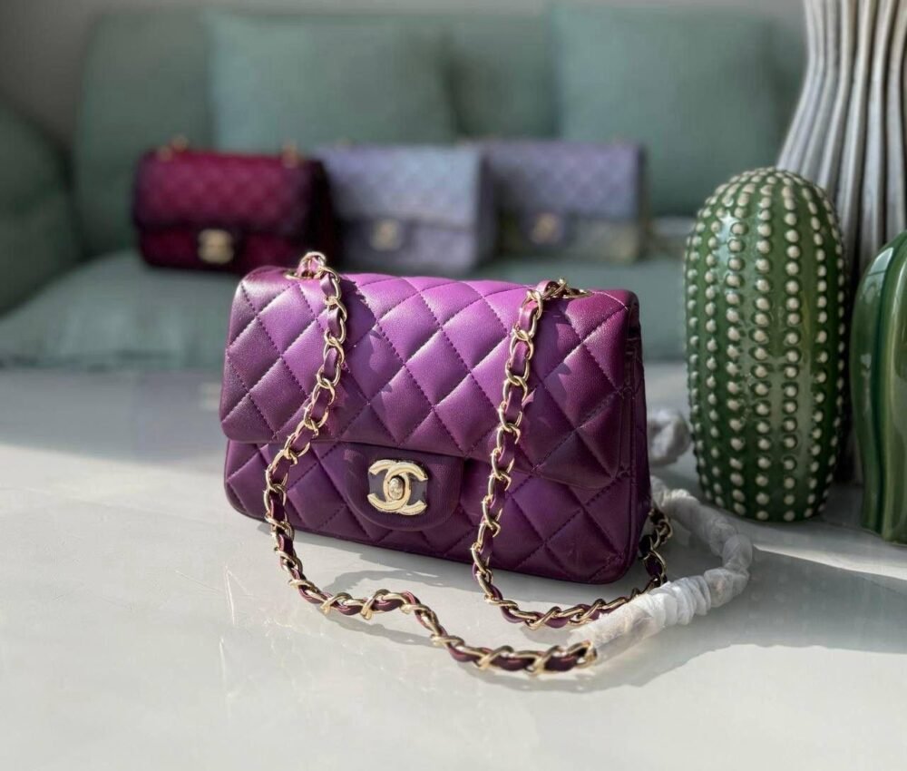 Chanel Mini Rectangular Ombre Flap Bag