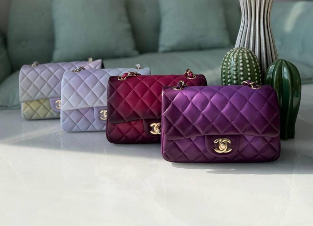 Chanel Mini Rectangular Ombre Flap Bag