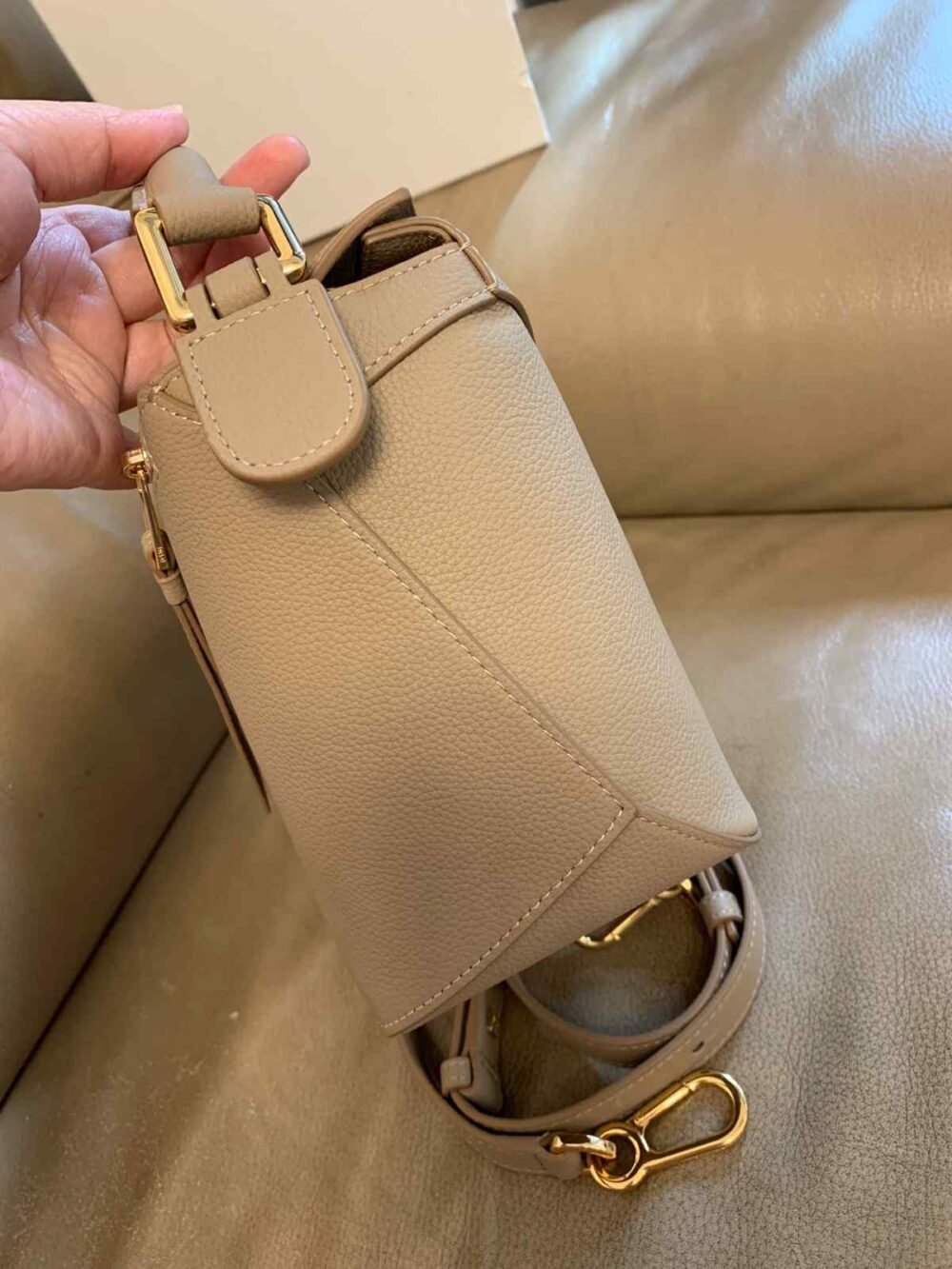 Loewe Puzzle Beige BAG