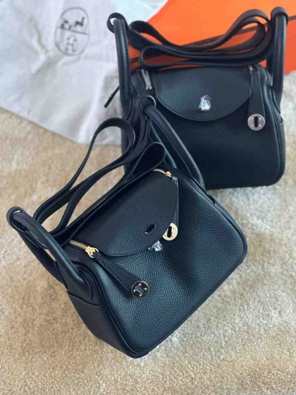 hermes mini lindy​ black