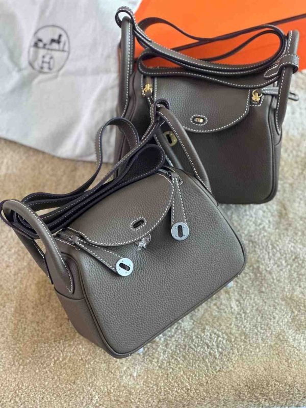 hermes mini lindy​ Etoupe