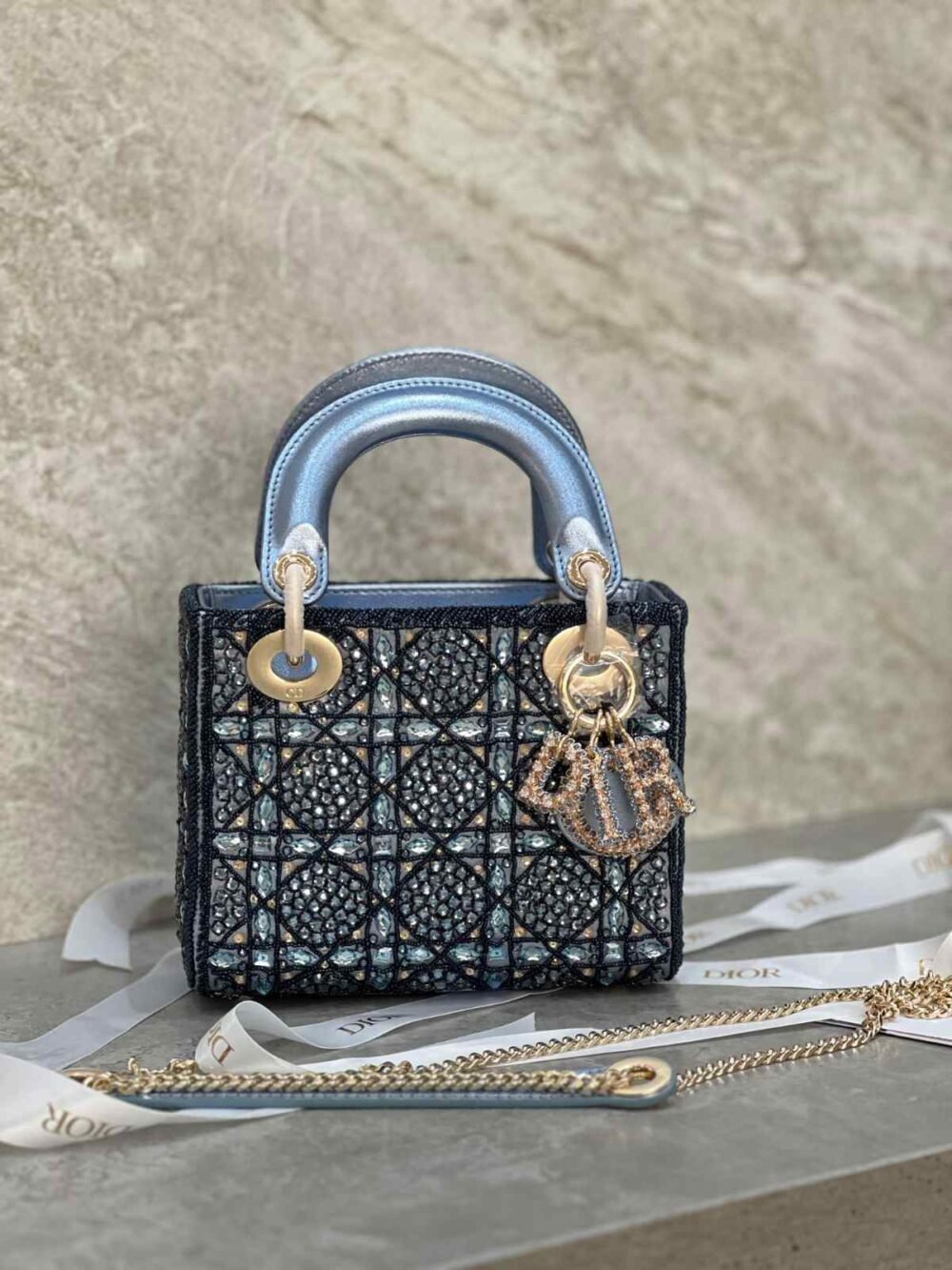 dior embroidered bag​