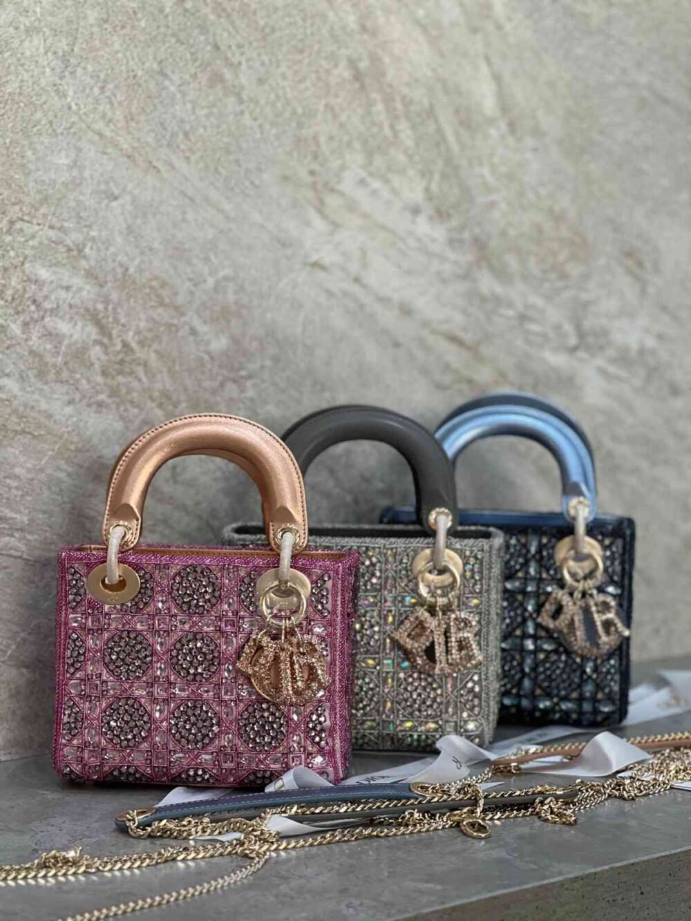 dior embroidered bag​