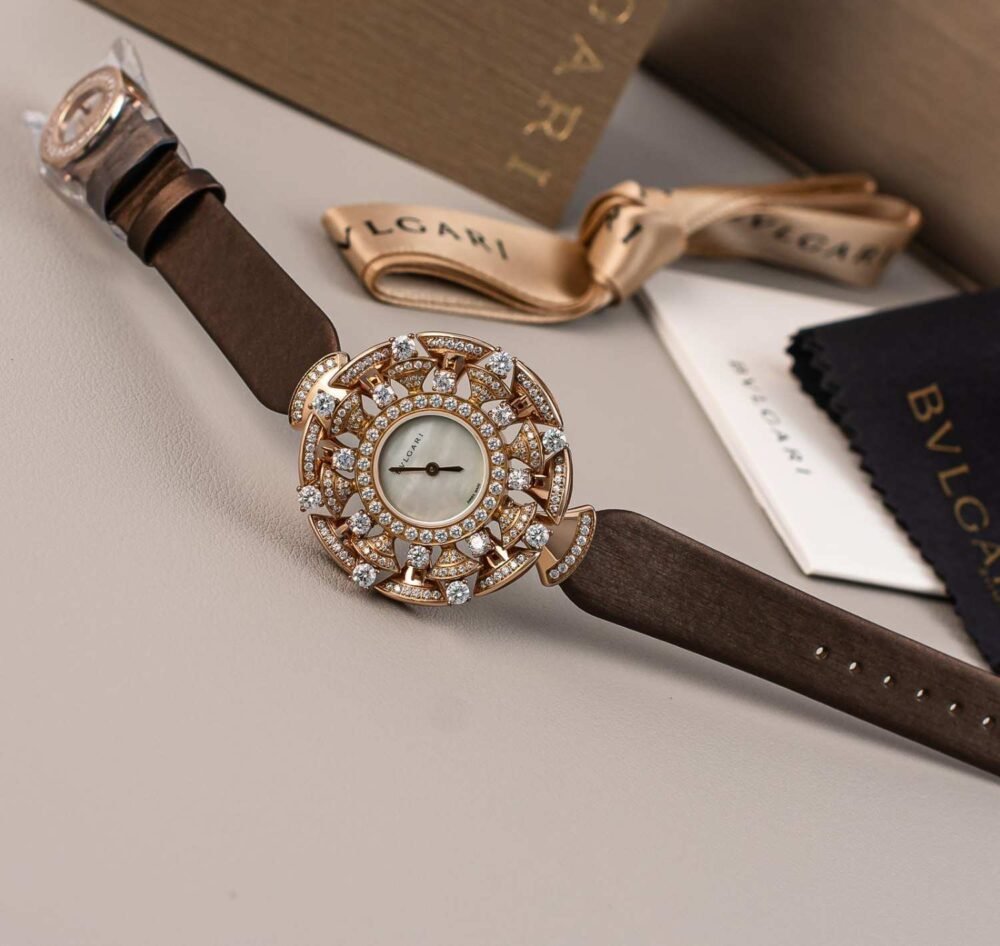 bulgari diva watch​ black