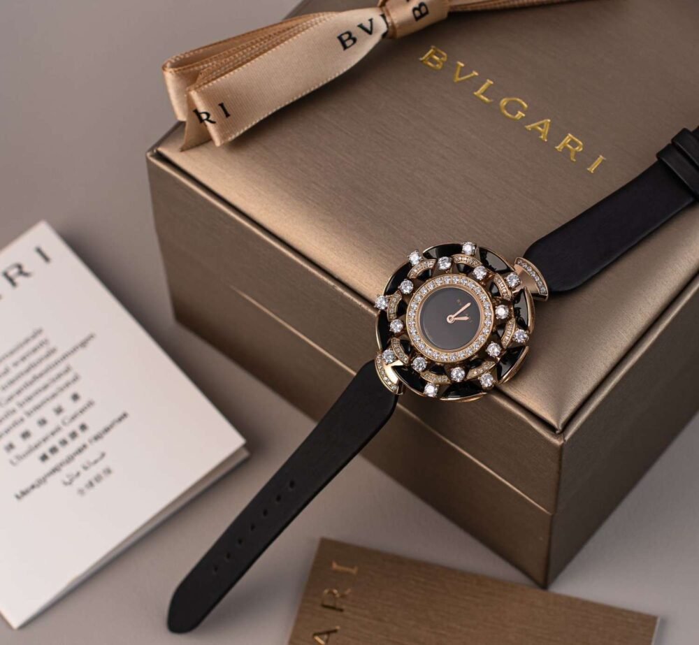 bulgari diva watch​ black