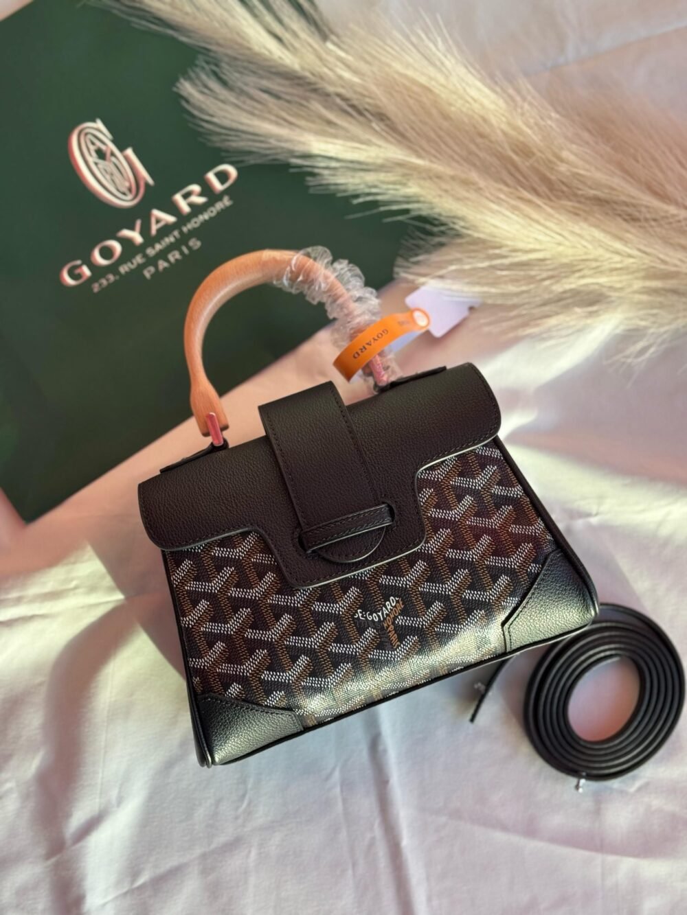 Master Copy Goyard Saigon Souple Black