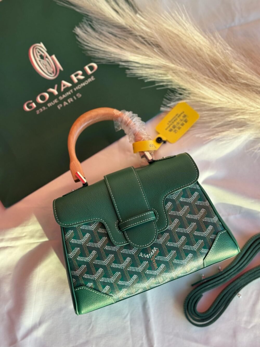 Master Copy Goyard Saigon Souple Green