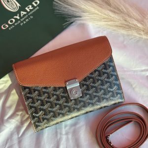 first copy goyard goyardine chypre black & tan