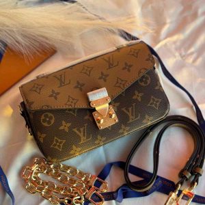 replica louis vuitton pochette metis brown