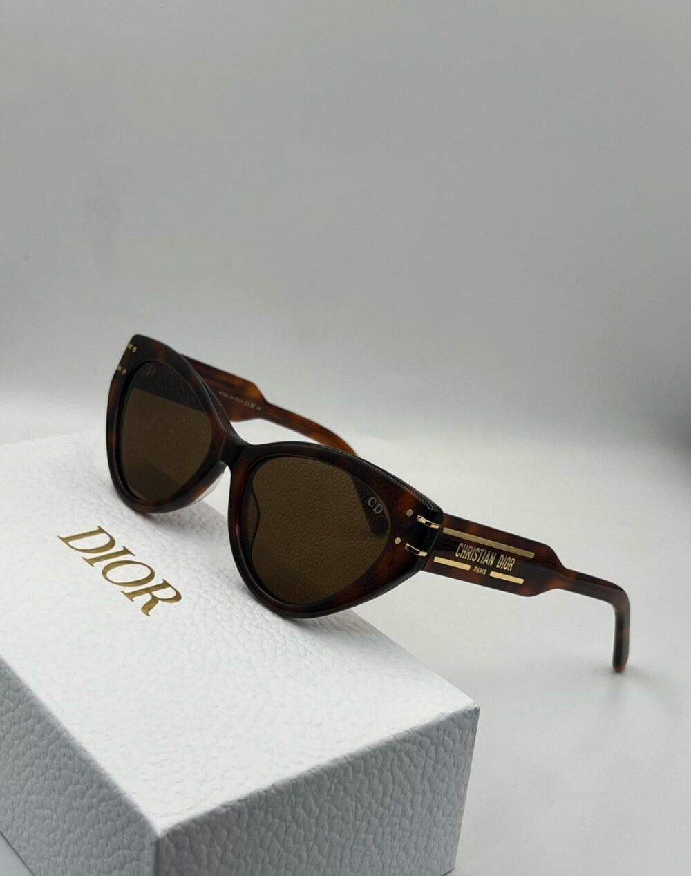 dior signature b71 sunglasses​ dark brown