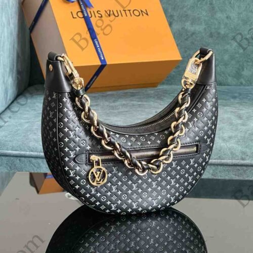 Louis Vuitton Looping Bag Black