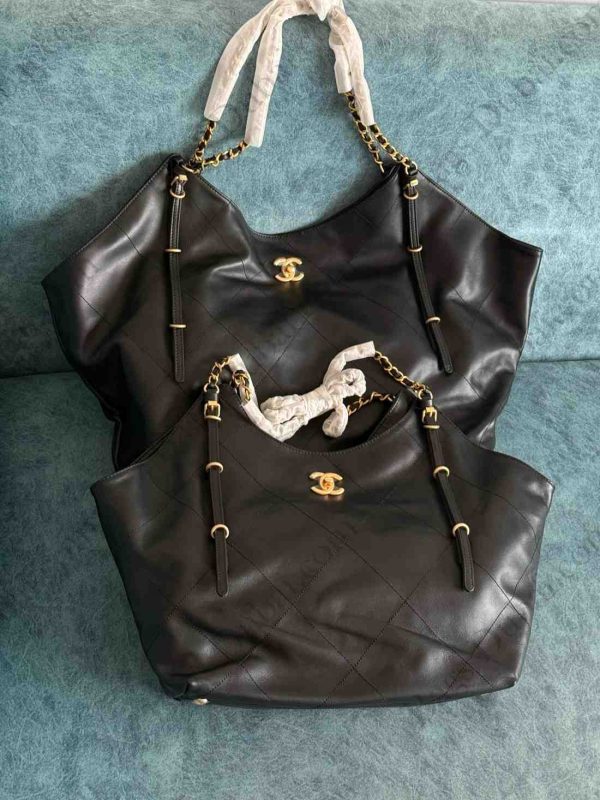Chanel Maxi Shopping Bag Black