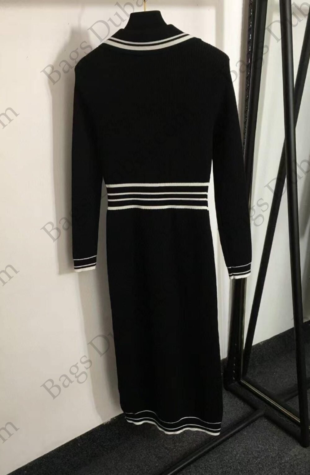 Balmain Knit Dress Black
