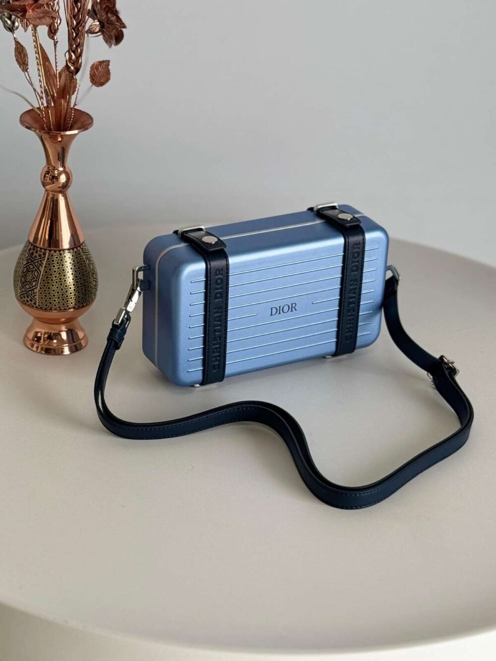 Dior x Rimowa Personal Bag Blue