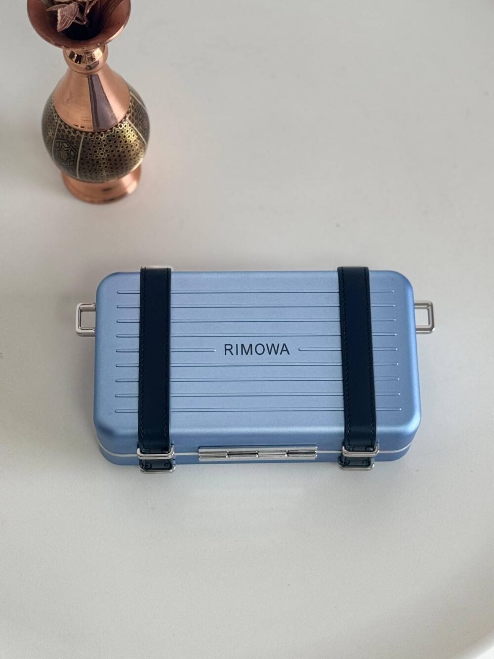 Dior x Rimowa Personal Bag Blue