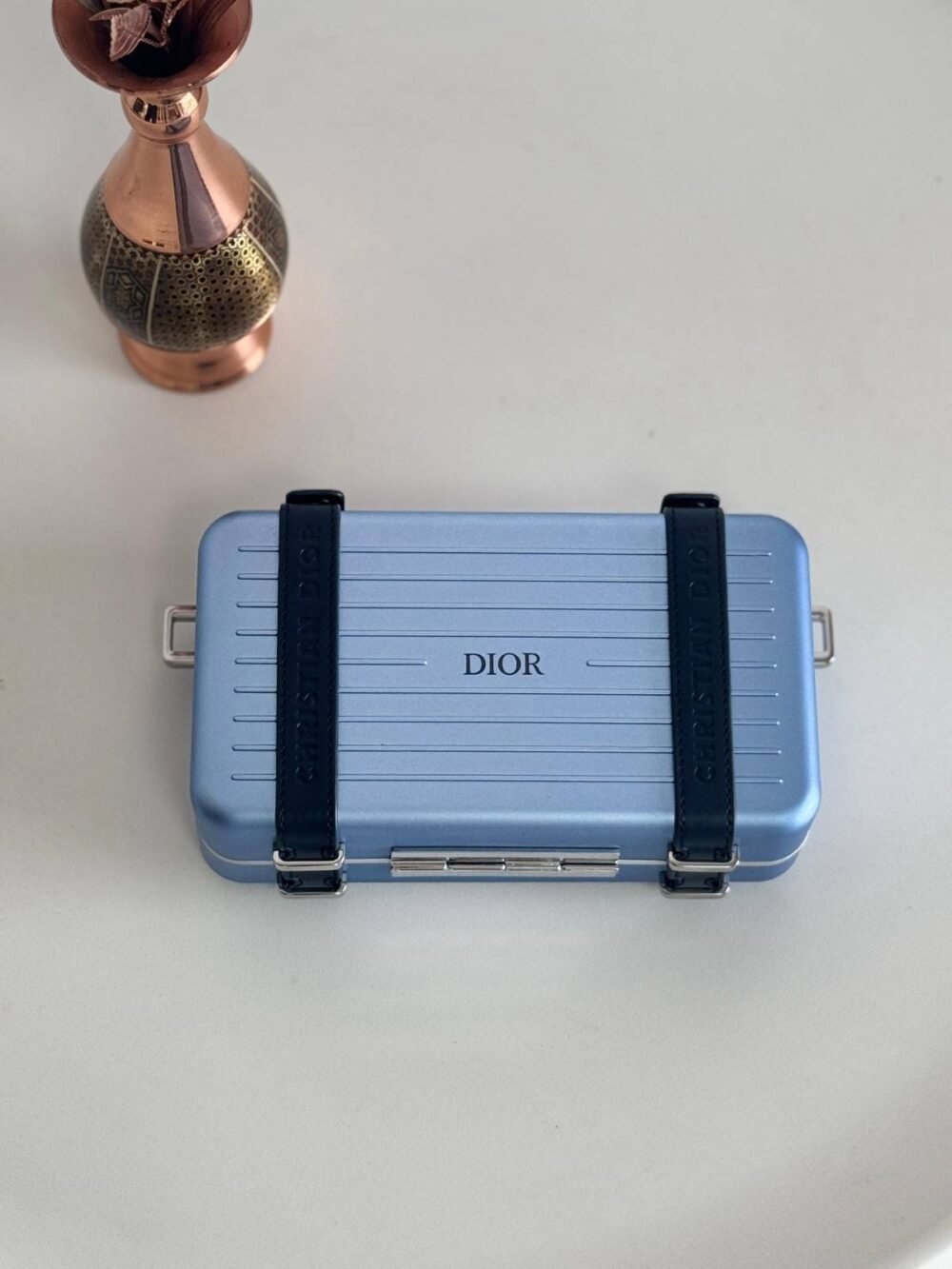 Dior x Rimowa Personal Bag Blue
