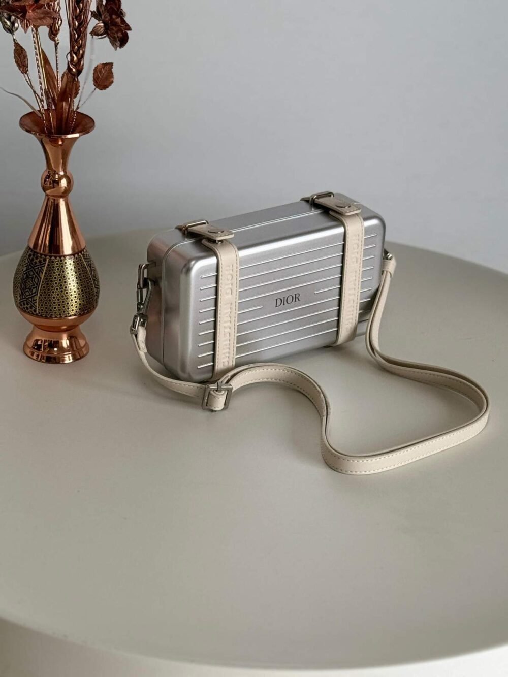 Dior x Rimowa Personal Bag Silver