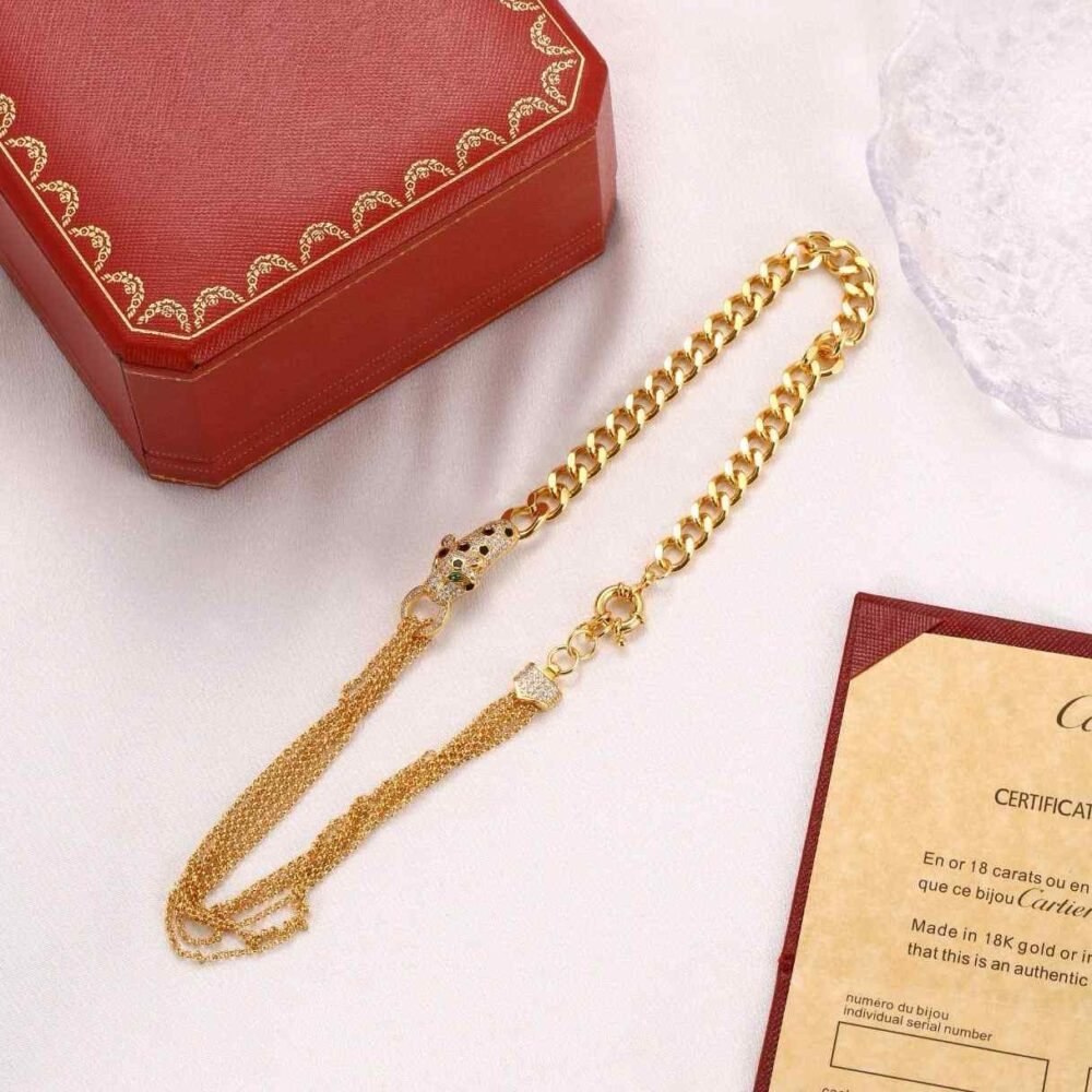 Panthère de Cartier Necklace Golden