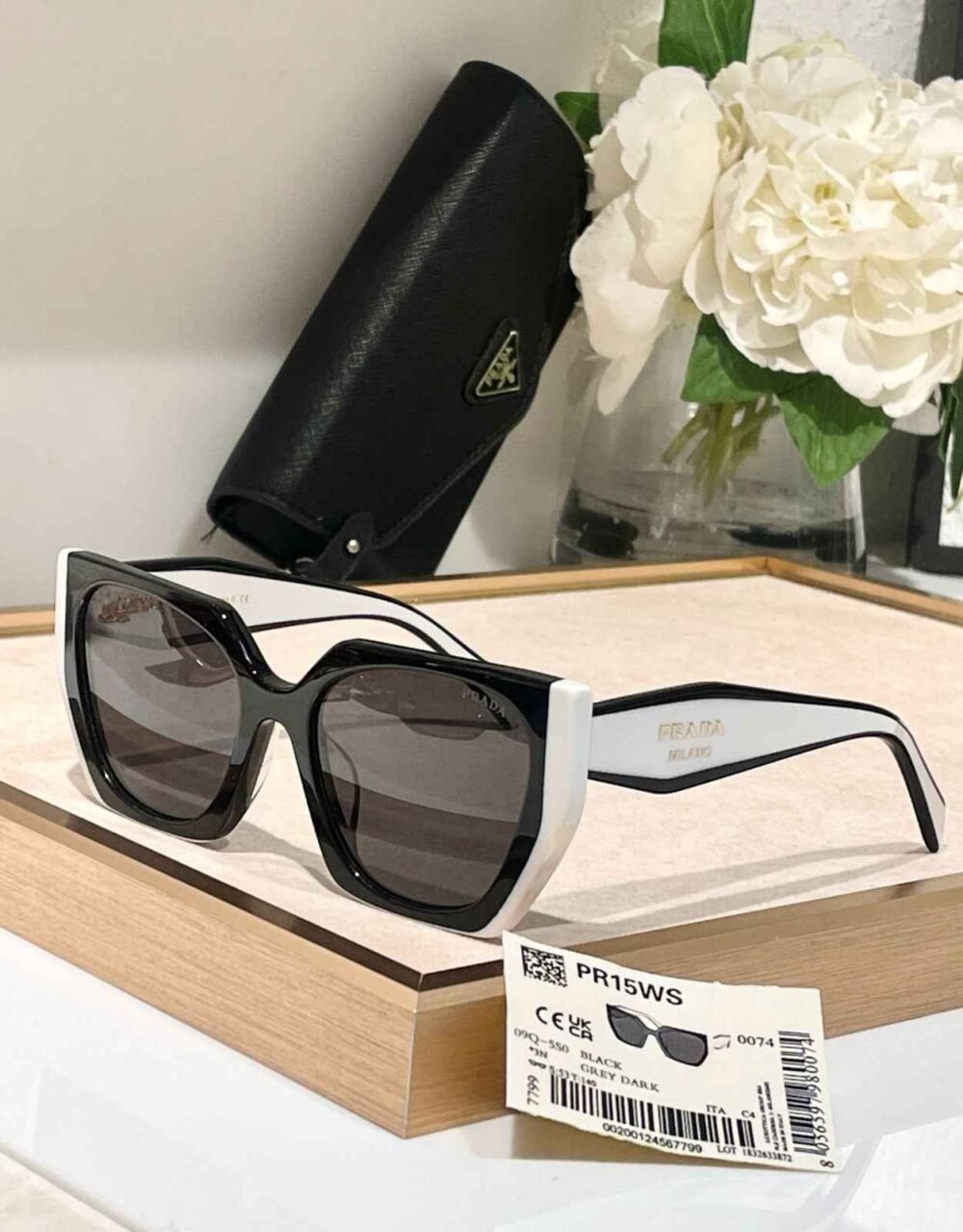 Prada PR15WS Sunglasses White