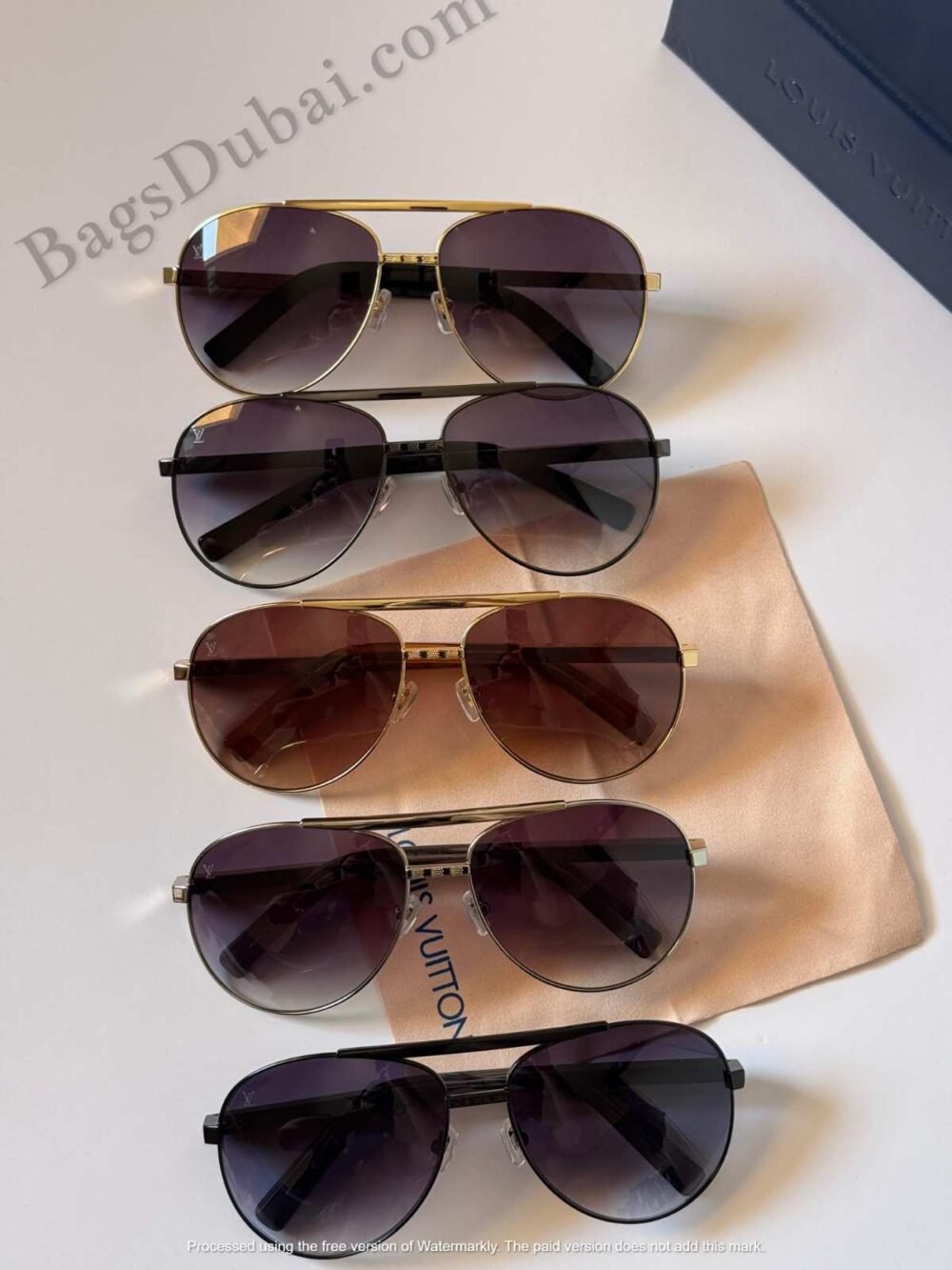 Louis Vuitton Attitude Sunglasses Pilot Aviator