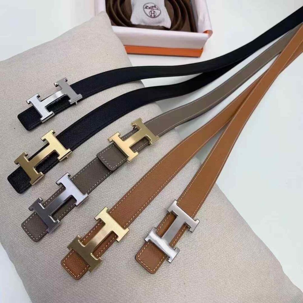 Hermes H Buckle & Reversible Belt