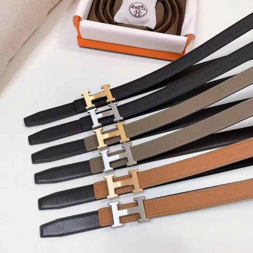 Hermes H Buckle & Reversible Belt