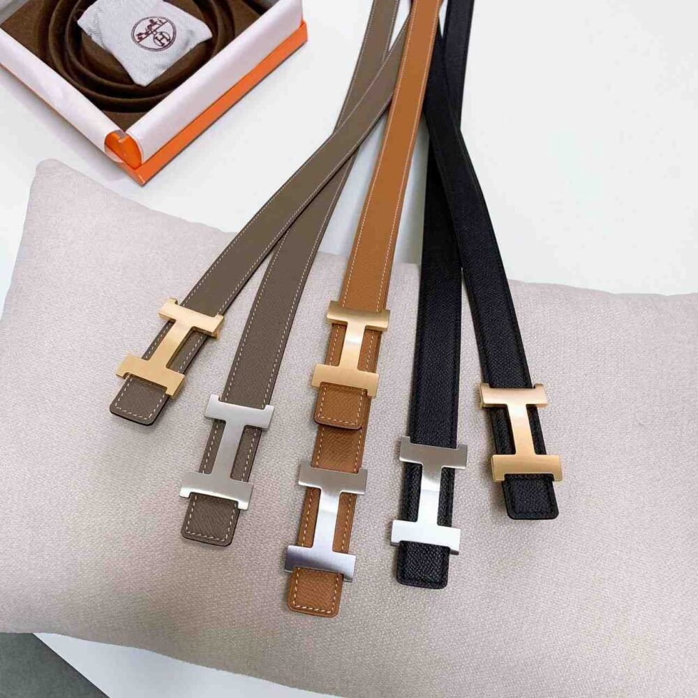 Hermes H Buckle & Reversible Belt