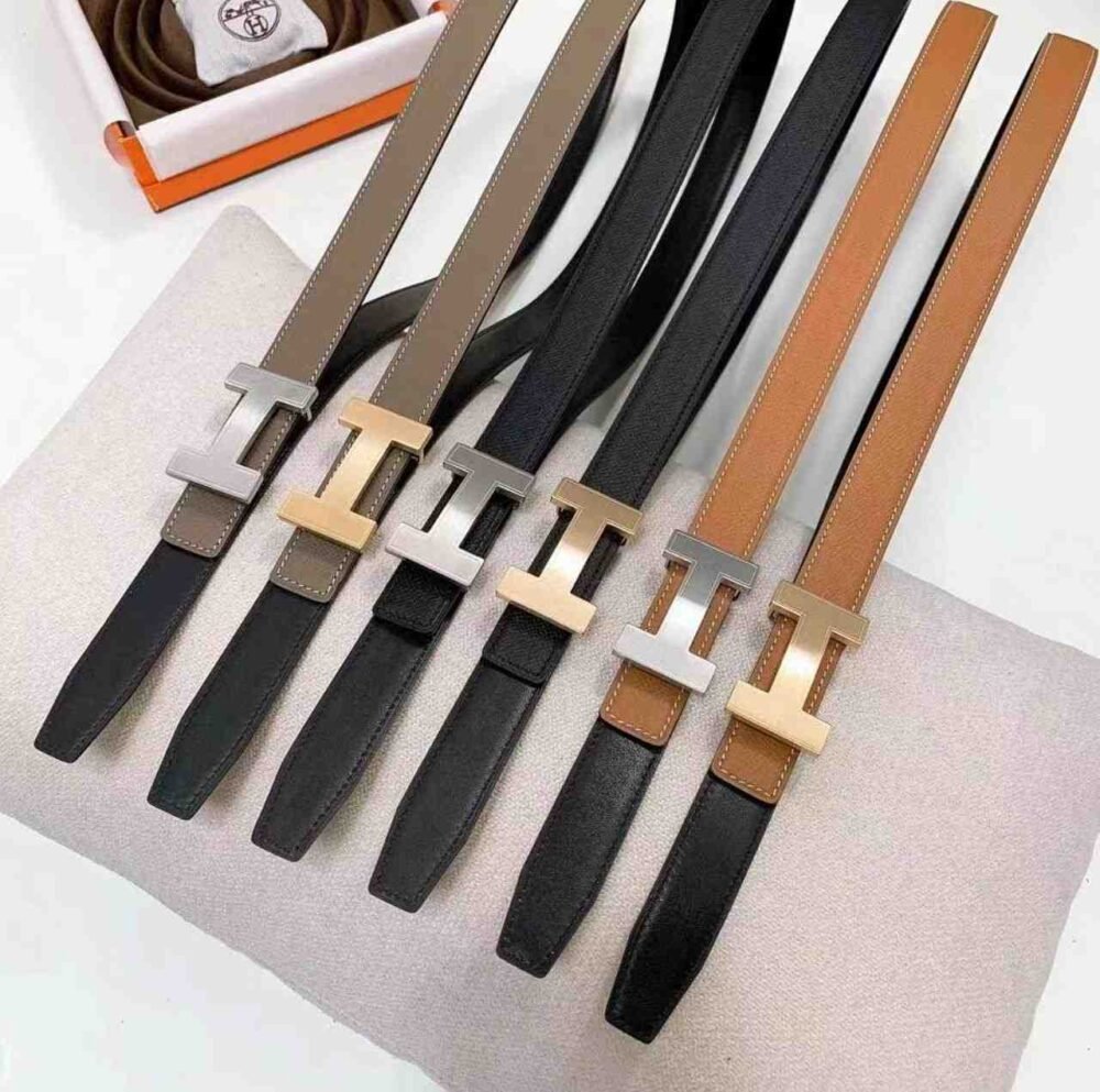 Hermes H Buckle & Reversible Belt