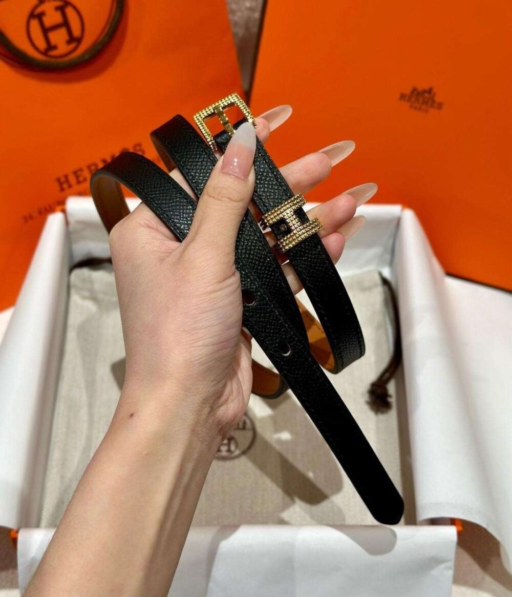 Hermes Pop H Belt Black